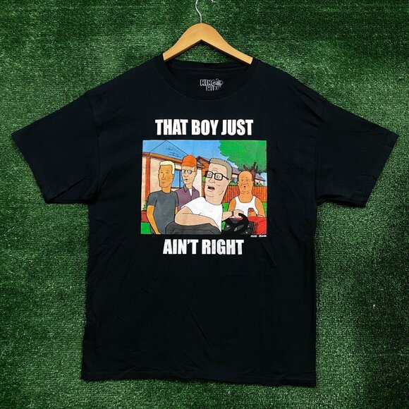 King of the Hill That Boy Aint Right Tshirt size large - Picture 1 of 4